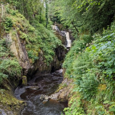 Waterfalls near Ingleton, on the Yorkshire Dales