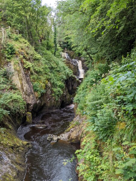 Waterfalls near Ingleton, on the Yorkshire Dales